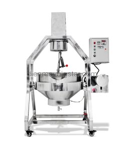 Chảo sên mứt tết tự động khuấy lệch tâm 100L