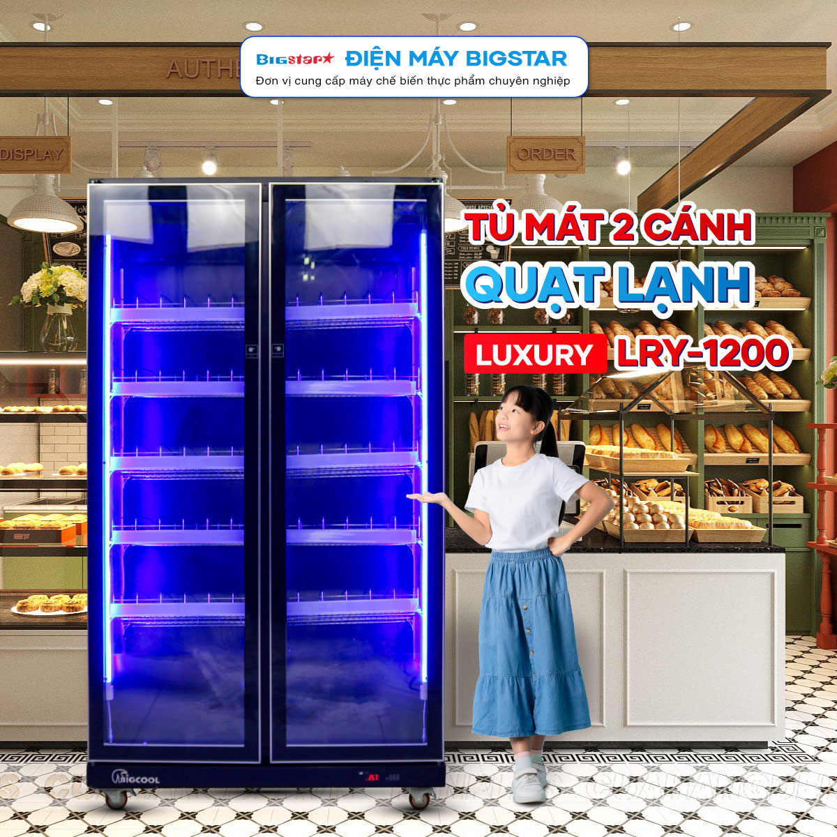 tu mat 2 canh quat lanh say kinh luxury lry 1200 tr re
