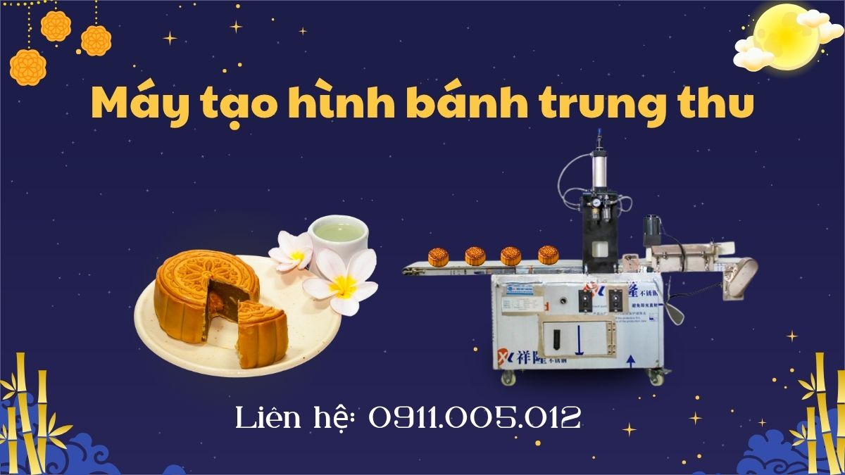 Máy tạo hình bánh trung thu