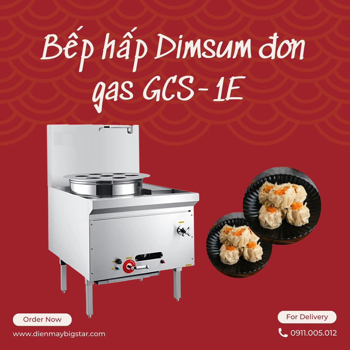 bep hap dimsum don gas GCS 1E