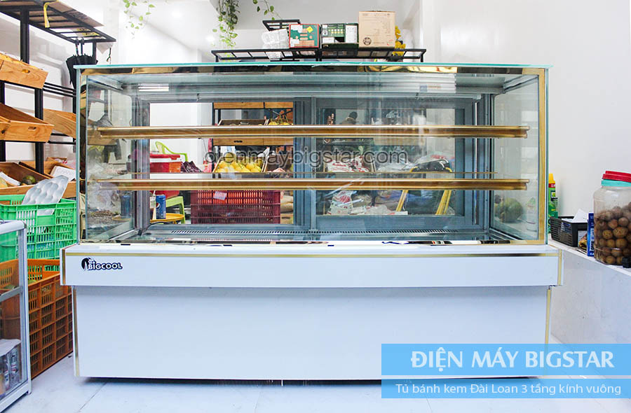 Hướng dẫn dùng chế độ sấy kính và phun ẩm của tủ trưng bày bánh kem