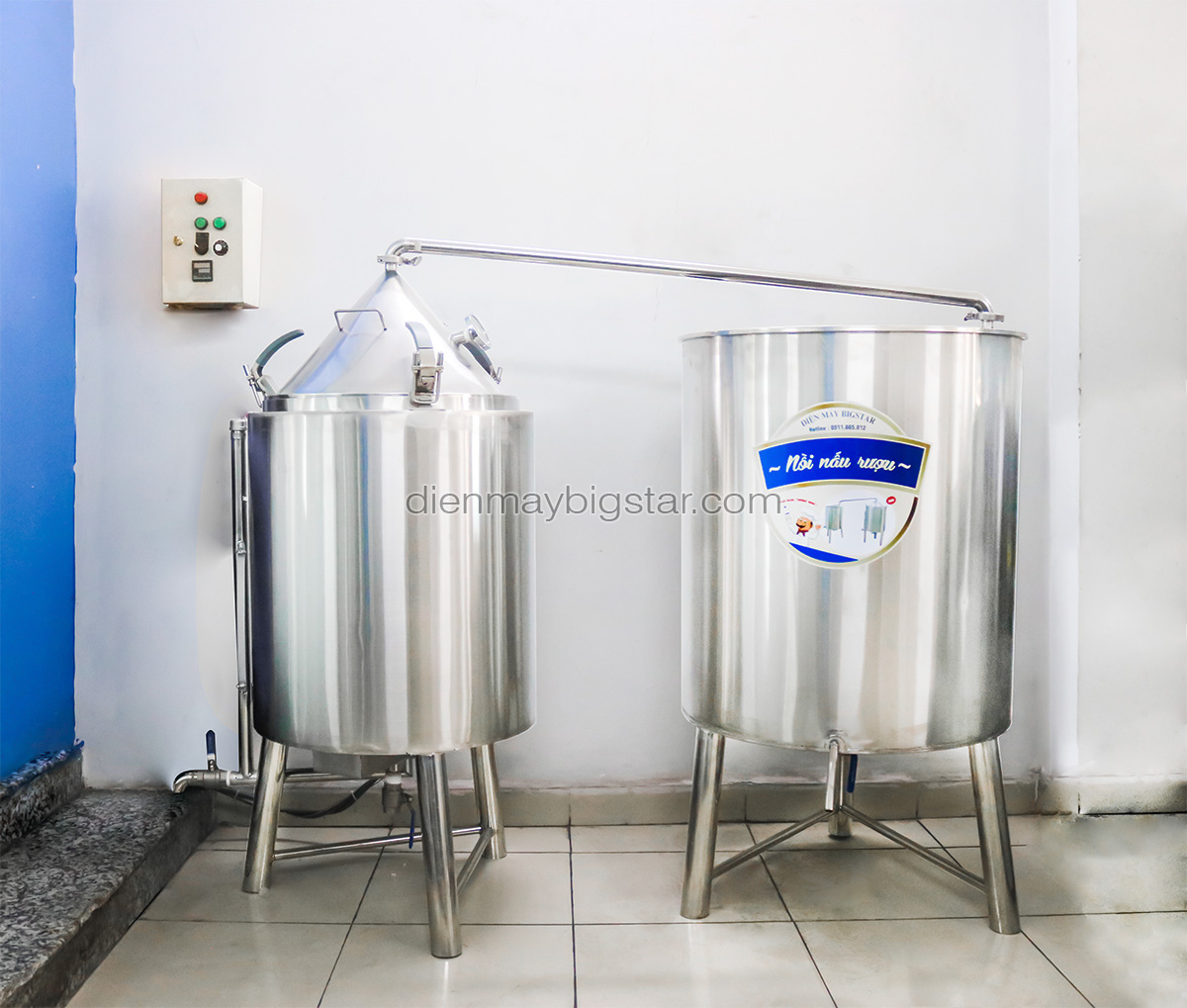 bo noi nau ruou inox 20kg 1.8