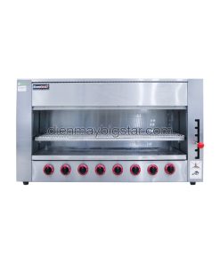 Lò nướng Salamander 8 dàn đốt dùng gas