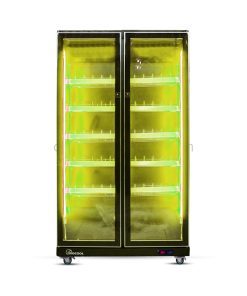 Tủ mát 2 cánh kính quạt lạnh Luxury LRY-1200