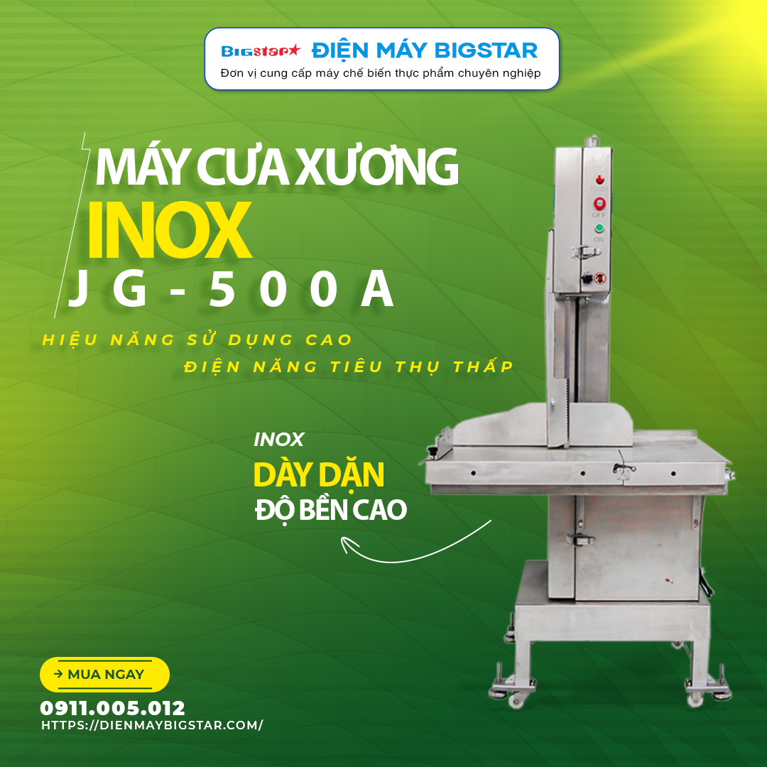 may cua xuong jg 500a banner