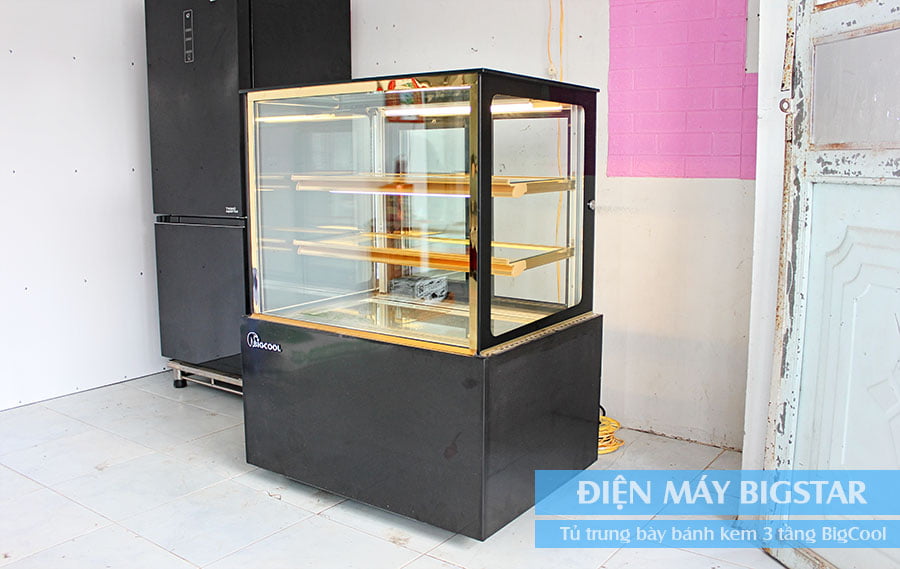 Tủ bánh kem 3 tầng BigCool 900mm GB-250