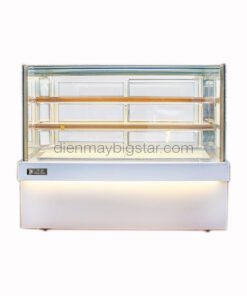 Tủ trưng bày bánh kem 3 tầng sấy màng 1m5