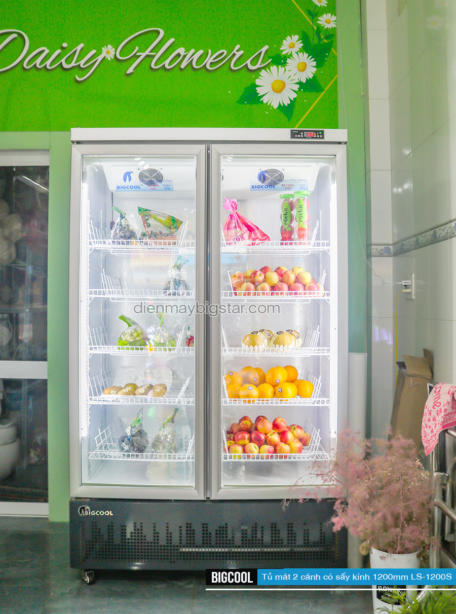 Tủ mát trưng bày trái cây