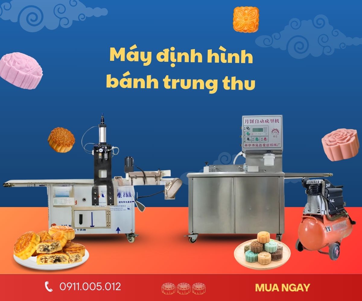 Máy định hình bánh trung thu