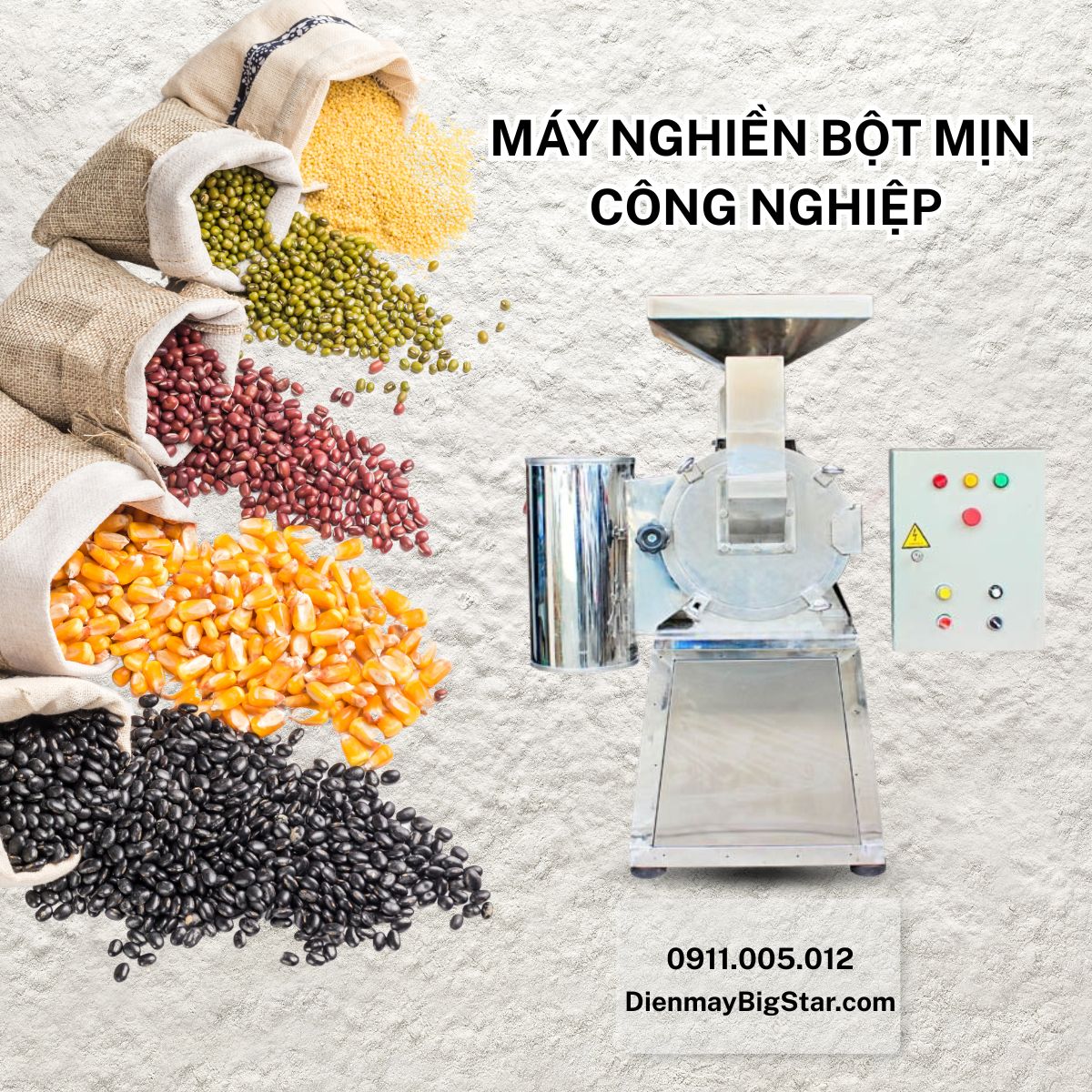 máy nghiền bột mịn công nghiệp