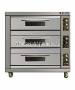 Lò nướng bánh công nghiệp 3 tầng 6 khay