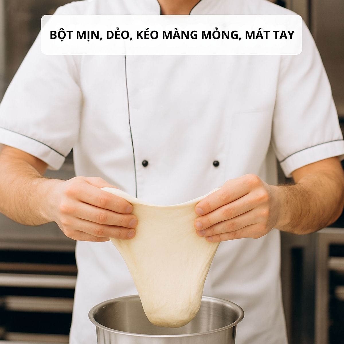 lưu ý khi trộn bột mì bằng máy trộn bột