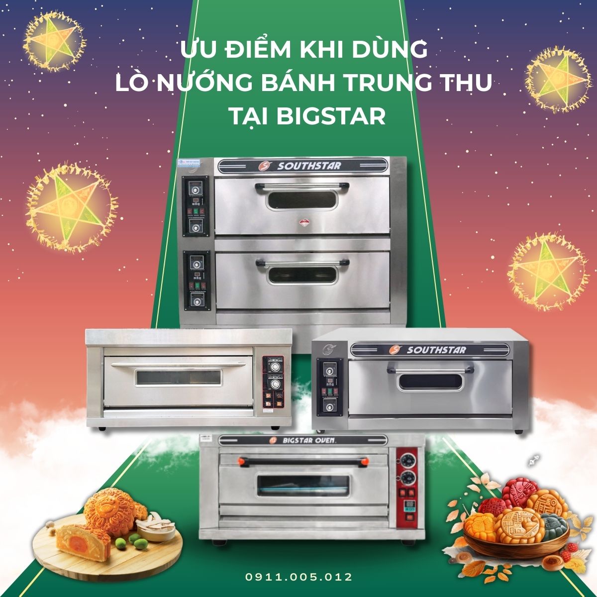 uu diem khi dung lo nuong banh trung thu tai bigstar