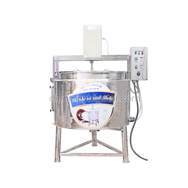 Nồi nấu sốt có cánh khuấy 14 Noi nau co canh khuay 3 lop 800L