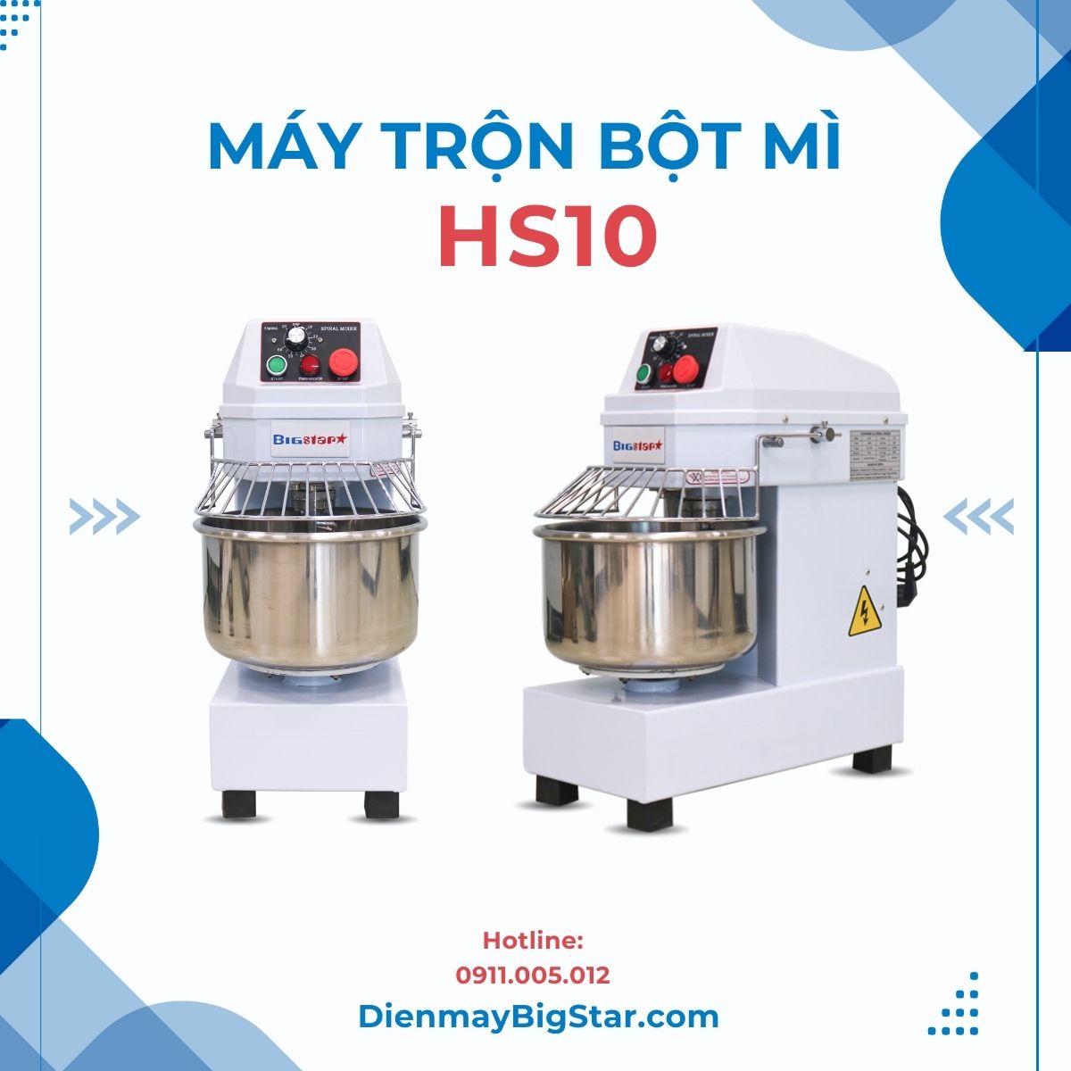 máy trộn bột mì HS10
