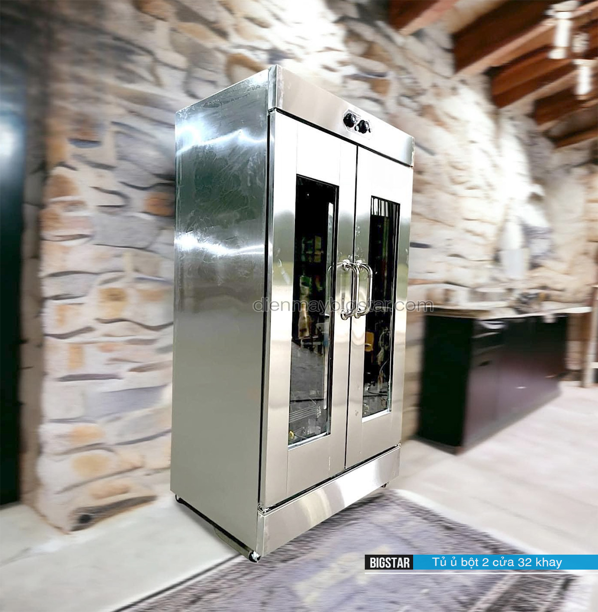 Tủ ủ bột 2 cửa 32 khay SKT-32 18 tu u bot 2 cua 32 khay SKT 32 3
