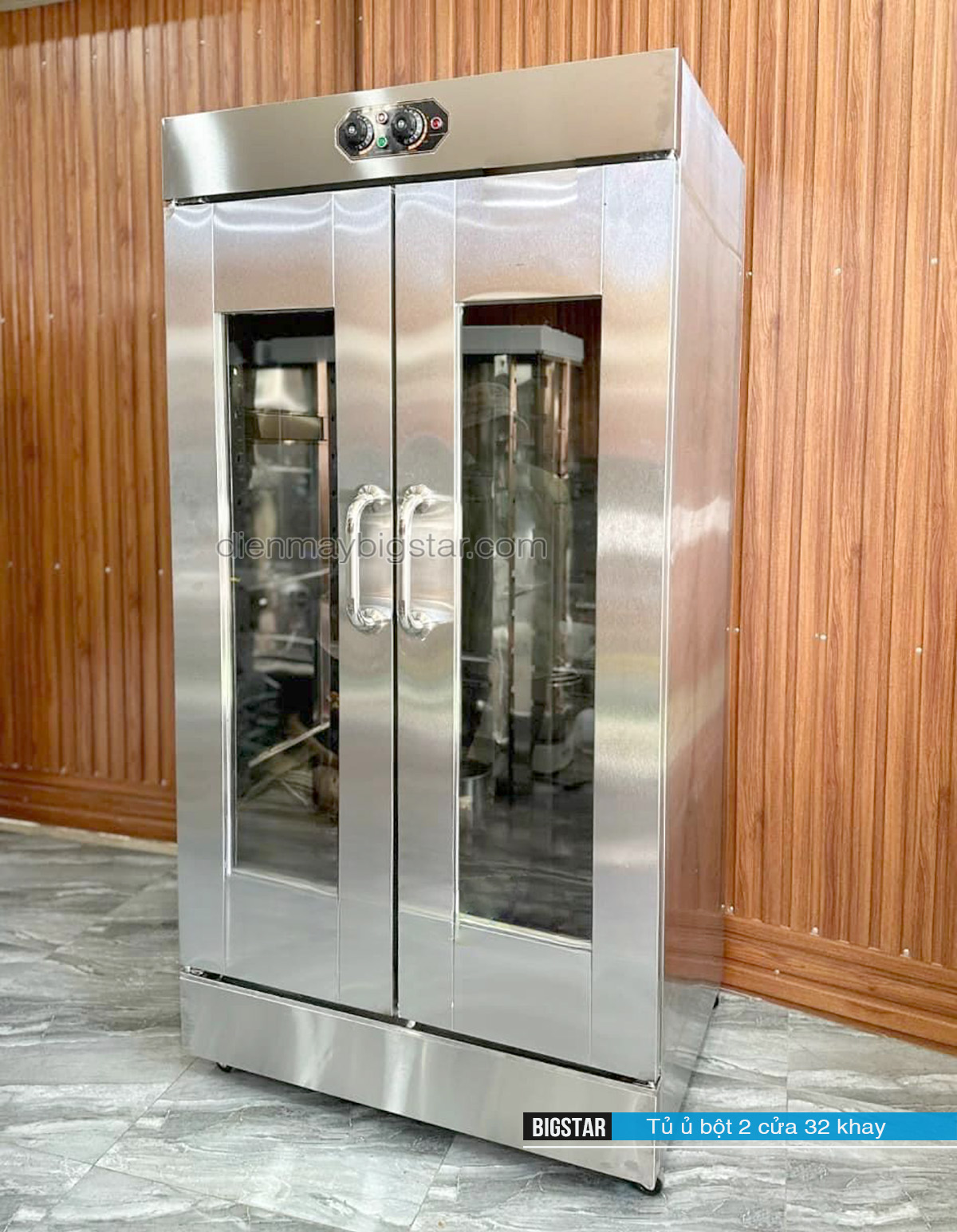 Tủ ủ bột 2 cửa 32 khay SKT-32 16 tu u bot 2 cua 32 khay SKT 32 4