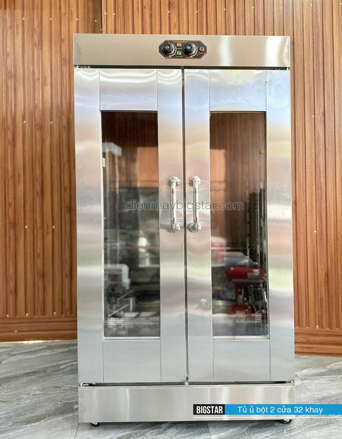 Tủ ủ bột 2 cửa 32 khay SKT-32 14 tu u bot 2 cua 32 khay SKT 32 5