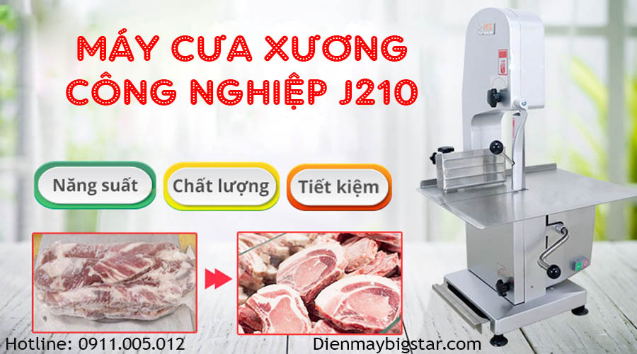 may cua xuong J210 banner