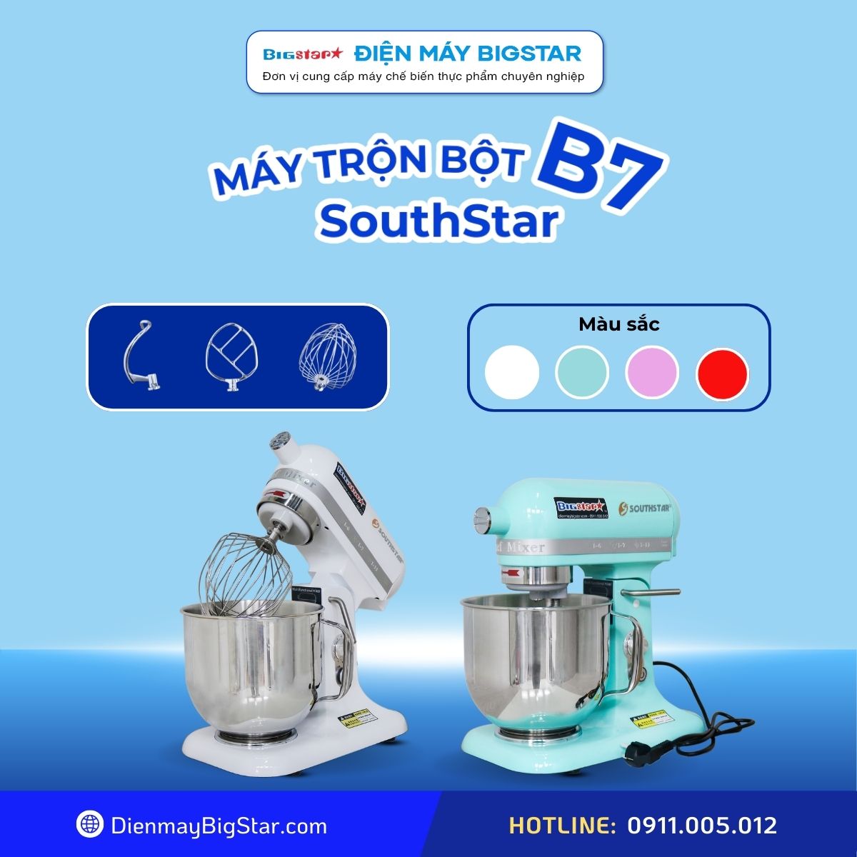 Máy trộn bột nào phù hợp mùa Trung Thu 2026 cho doanh nghiệp 11 may tron bot B7 SouthStar banner