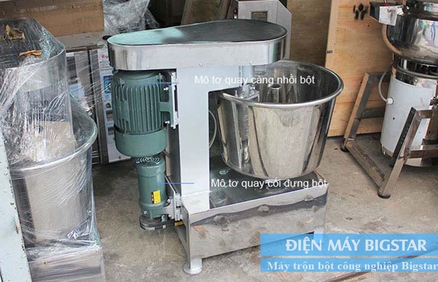 Máy trộn bột nào phù hợp mùa Trung Thu 2026 cho doanh nghiệp 17 may tron bot cong nghiep 40kg